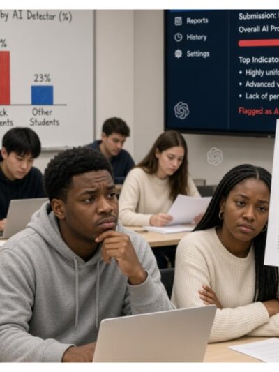 Black Students Are Disproportionately Falsely Accused of Using AI