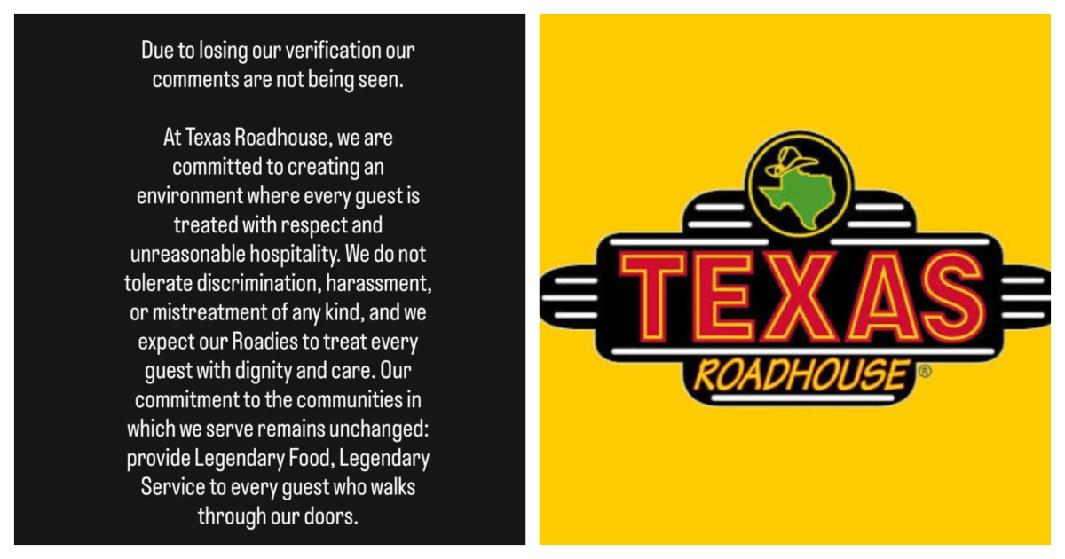 Texas Roadhouse issues a statement