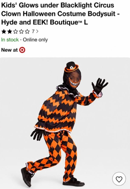 Target Halloween Costume Sparks Racist Imagery Backlash