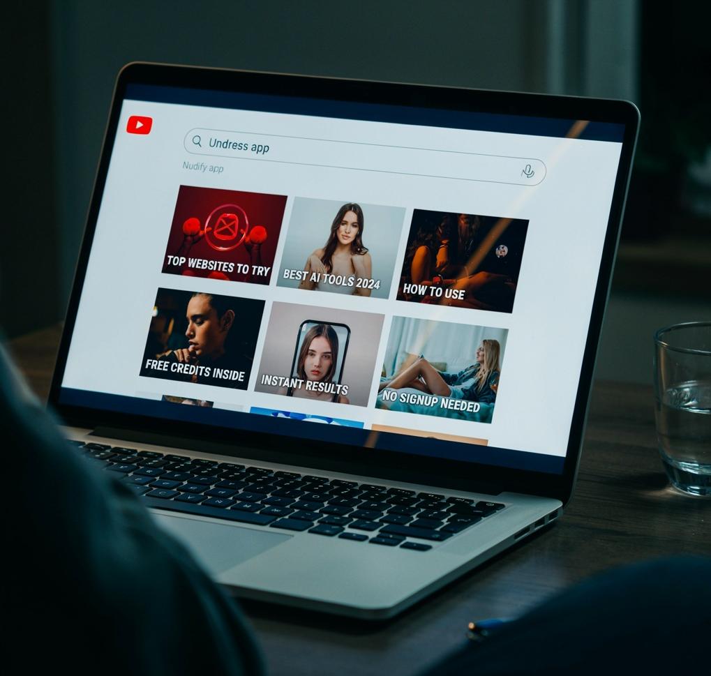 Searching for harmful AI tools on YouTube