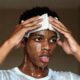 Young male sweating heavily - via eurAI