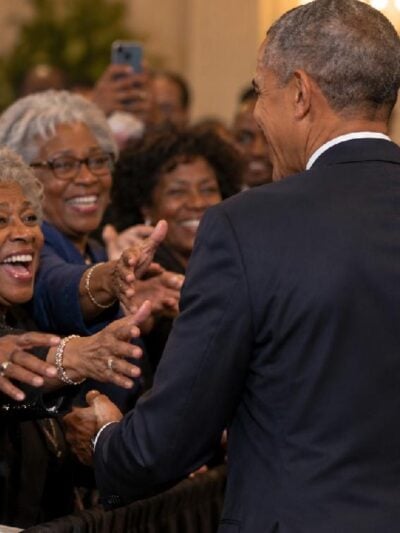 Barack Obama says some admirers got unusually hands-on during his presidency - via eurAI
