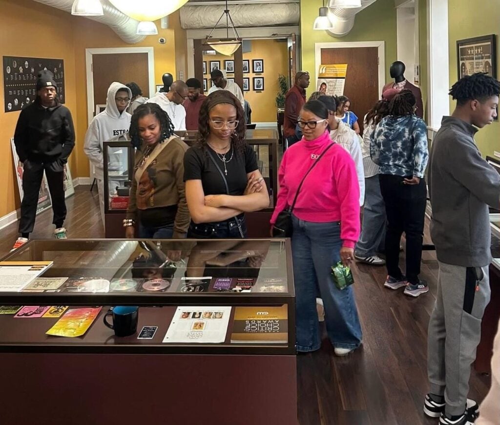 Black Movie Hall of Fame exhibit