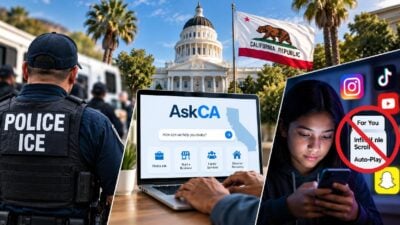 California tackles immigration enforcement, AI services and social media - via eurAI