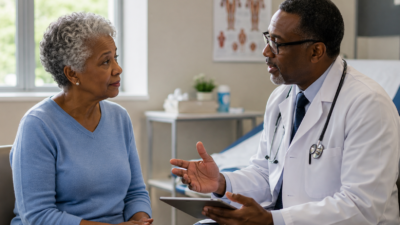 Doctor and Patient in Consultation