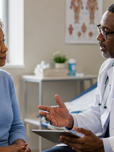 Doctor and Patient in Consultation