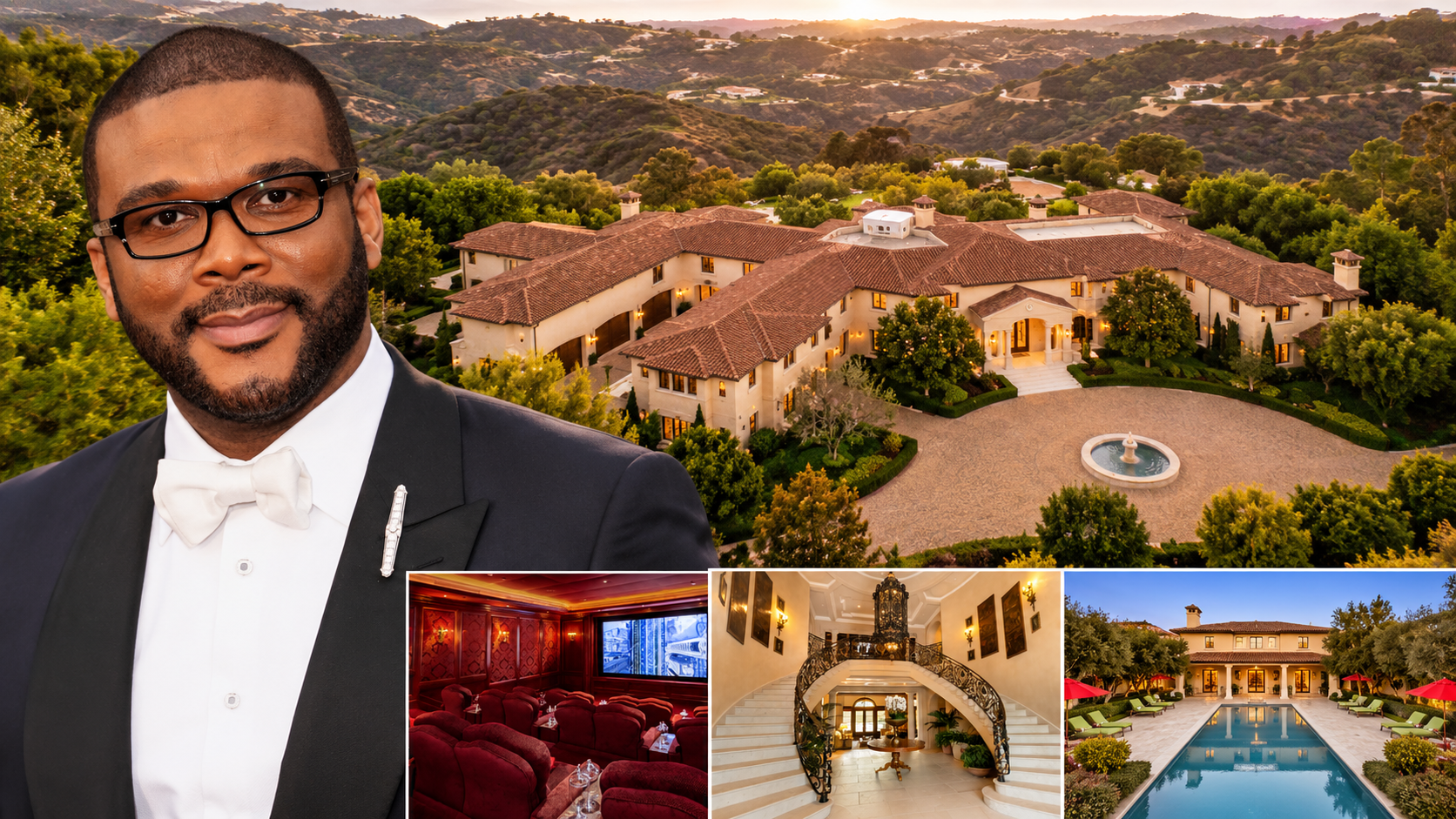 Tyler Perry Lists Beverly Hills Mansion for $57M