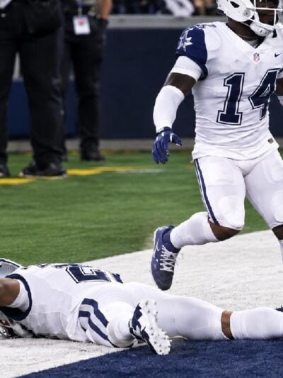 Cobie Durant about to take a cleet from Markquese Bell - screenshot