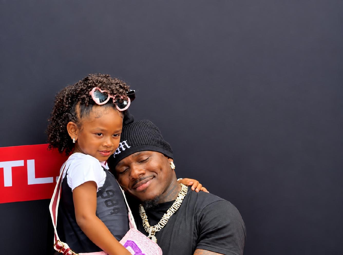 DaBaby and daughter Velour at RookieKids (Instagram)