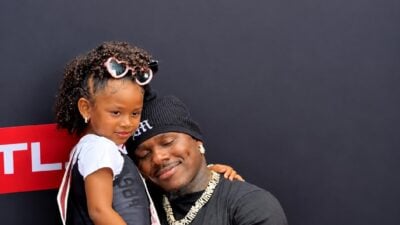 DaBaby and daughter Velour at RookieKids (Instagram)