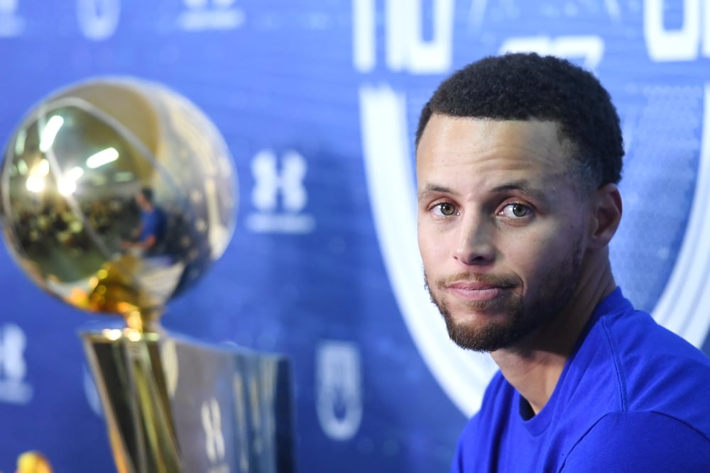 NBA star Stephen Curry