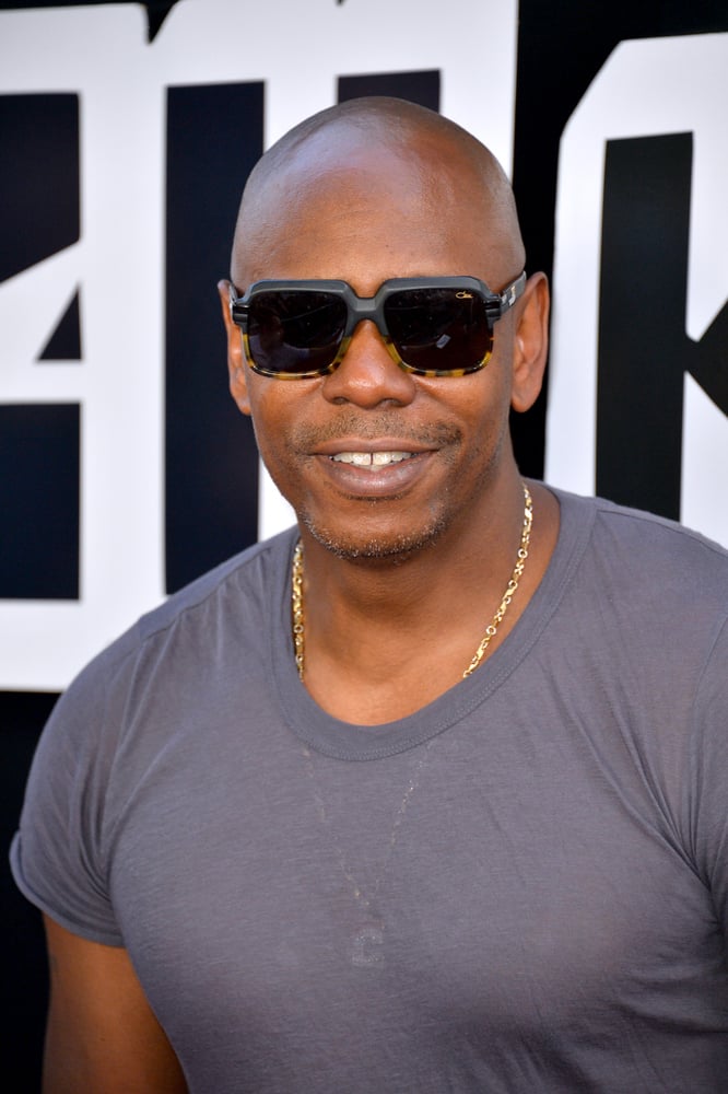 Dave Chappelle at the BlacKkKlansman Premiere
