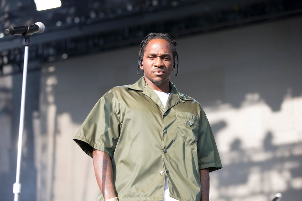 Pusha T at the Pitchfork Music Festival