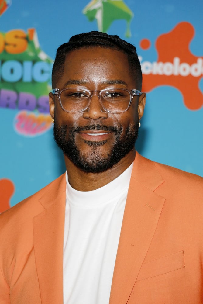 Nate Burleson at the Kids' Choice Awards