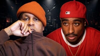Kevin Powell and Tupac - via Instagram/Getty