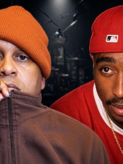 Kevin Powell and Tupac - via Instagram/Getty