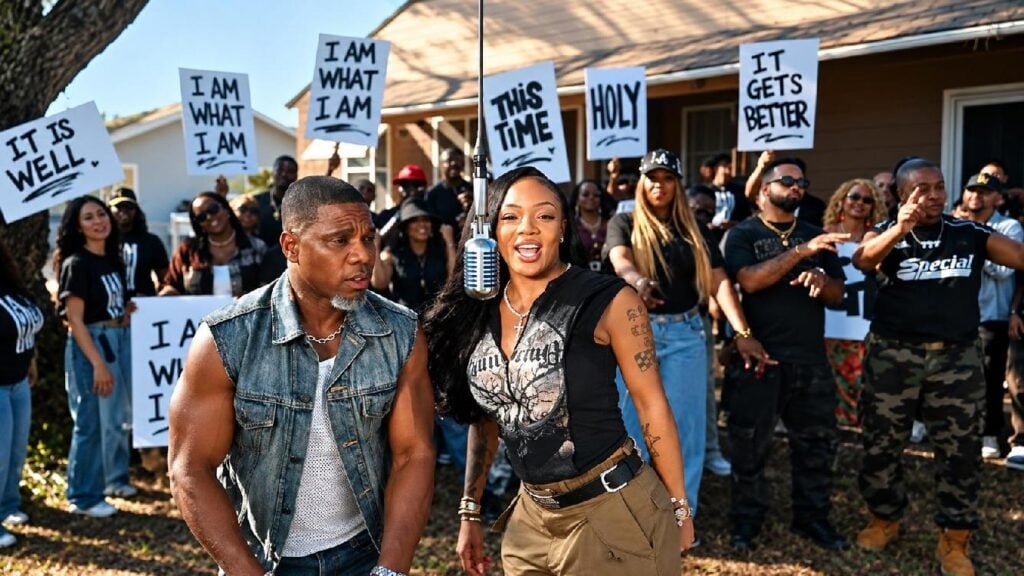 Kirk Franklin and GloRilla - screenshot