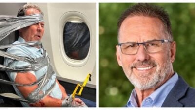 duct-taped violent Arizona realtor on airplane