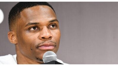 Russell Westbrook in Shanghai