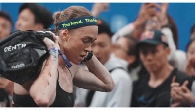 athlete soils herself during competition