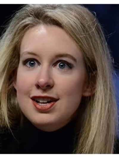 Elizabeth Holmes Theranos founder
