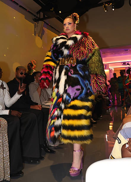 Model at Fashion Bomb Daily (courtesy of FBD)