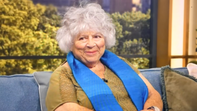 Miriam Margolyes promotes new book