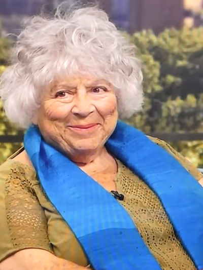 Miriam Margolyes promotes new book