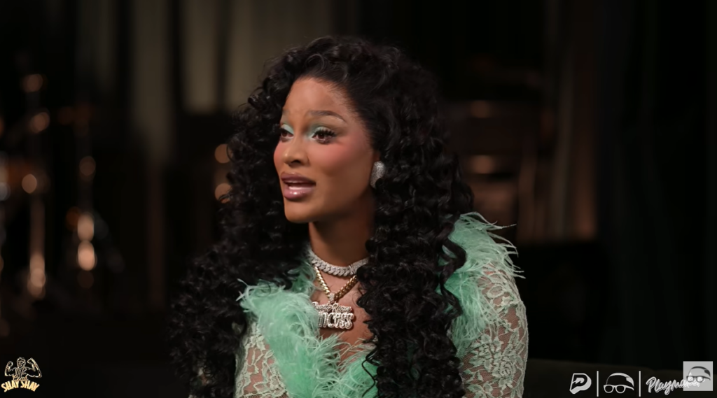Joseline Hernandez talks to Shannon Sharpe