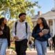 Students walking across a historically Black college (HBCU) campus - via eurAI