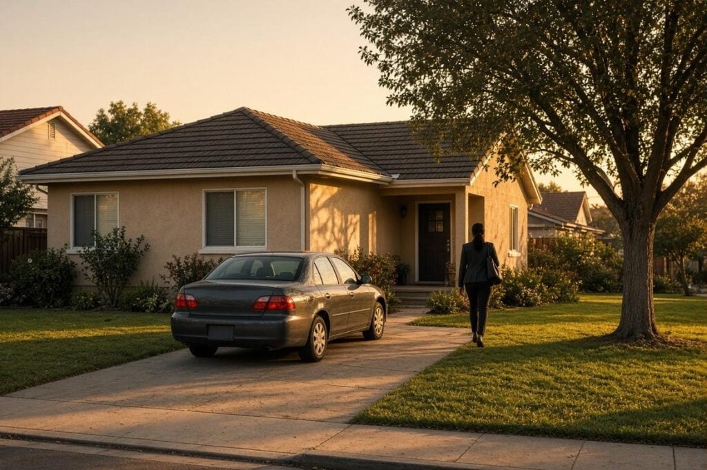 Tina's house and car - via eurAI