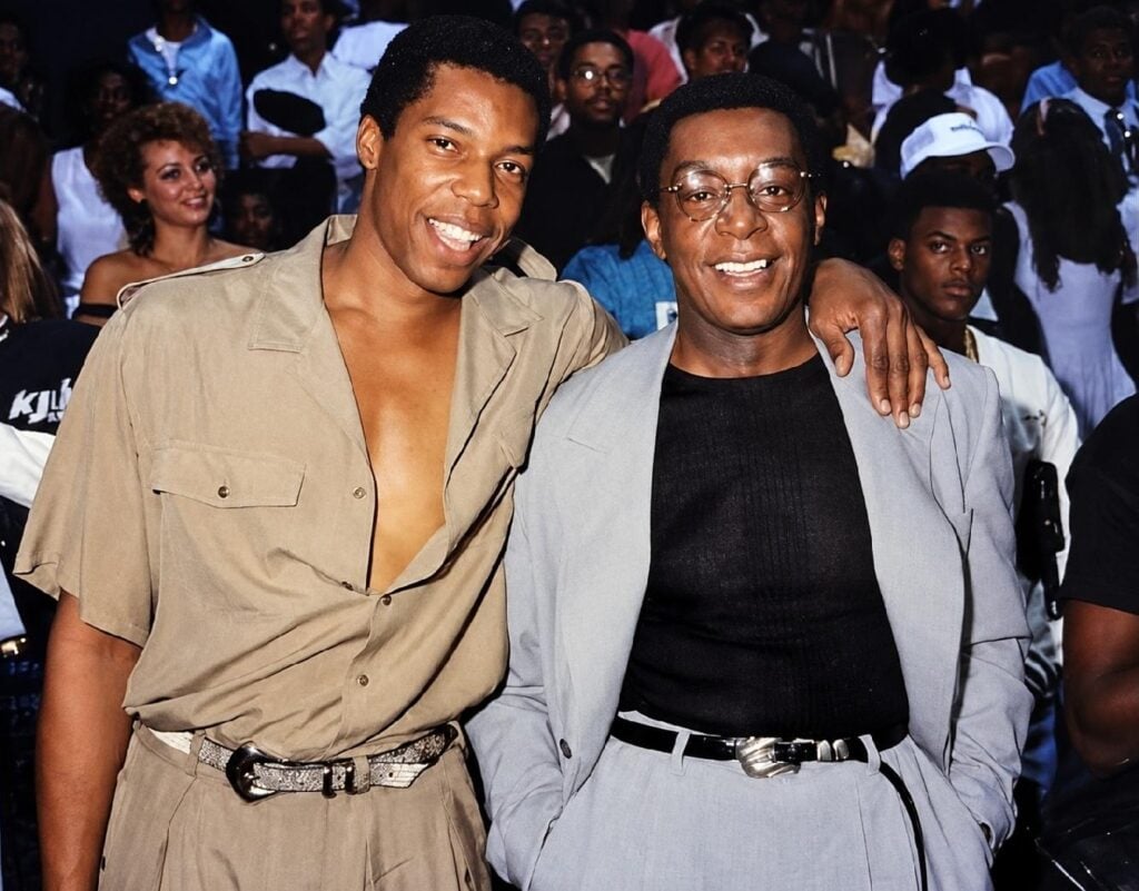 Tony and Don Cornelius