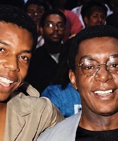 Tony and Don Cornelius