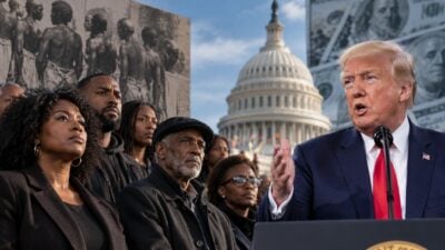Trump contrasted his $5,000 proposal with reparations in Dallas - via eurAI