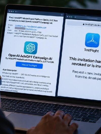 When EURweb investigated the TestFlight invitation, Apple said it had been 'revoked or is invalid' - via eurAI