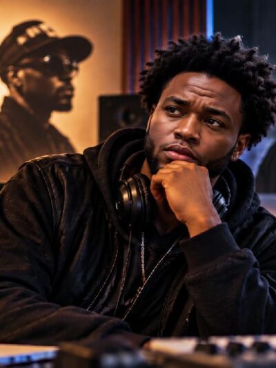 oung Black rapper-producer (Ovrkast) seated inside a modern recording studio - via eurAI.jpg