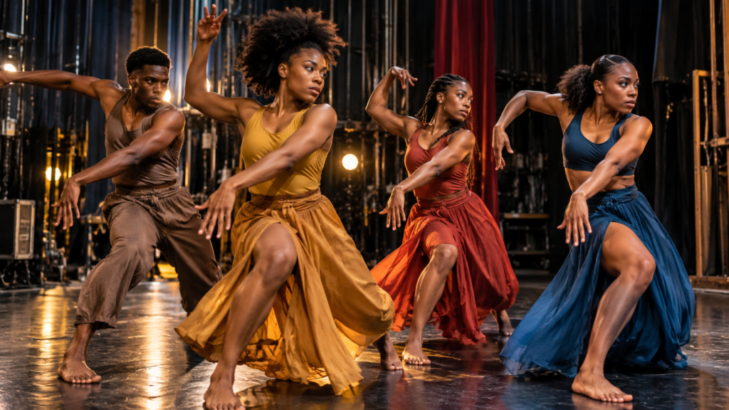 Black TikTok choreography meets professional concert dance.