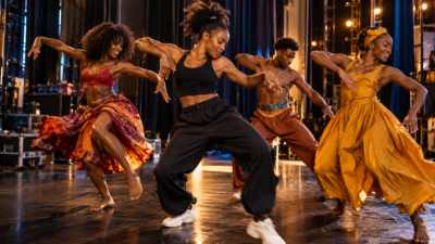 Black TikTok choreography meets professional concert dance.