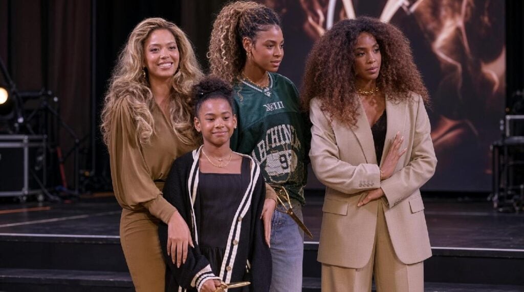 Beyonce' Rumi Blue Ivy Kelly Rowland - via YouTube screenshot