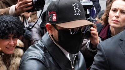 Chris Brown in London (after sentencing) - screenshot