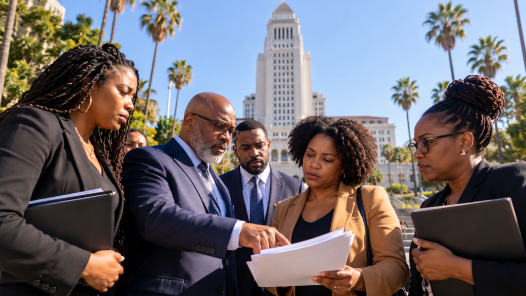 Black LA Leaders Put Bass and Raman on Notice Ahead of Election