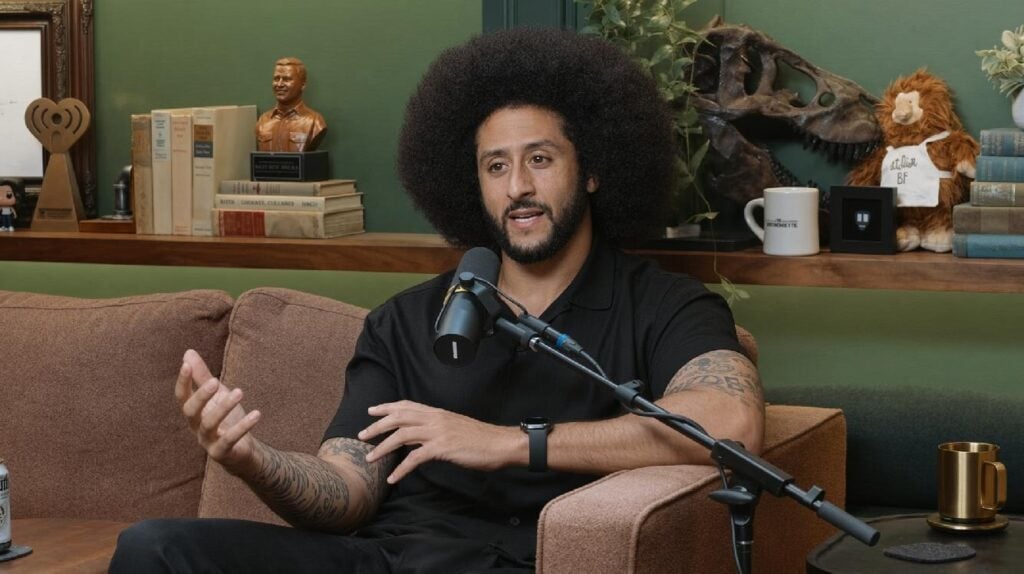 Colin Kaepernick on Armchair Expert - screenshot