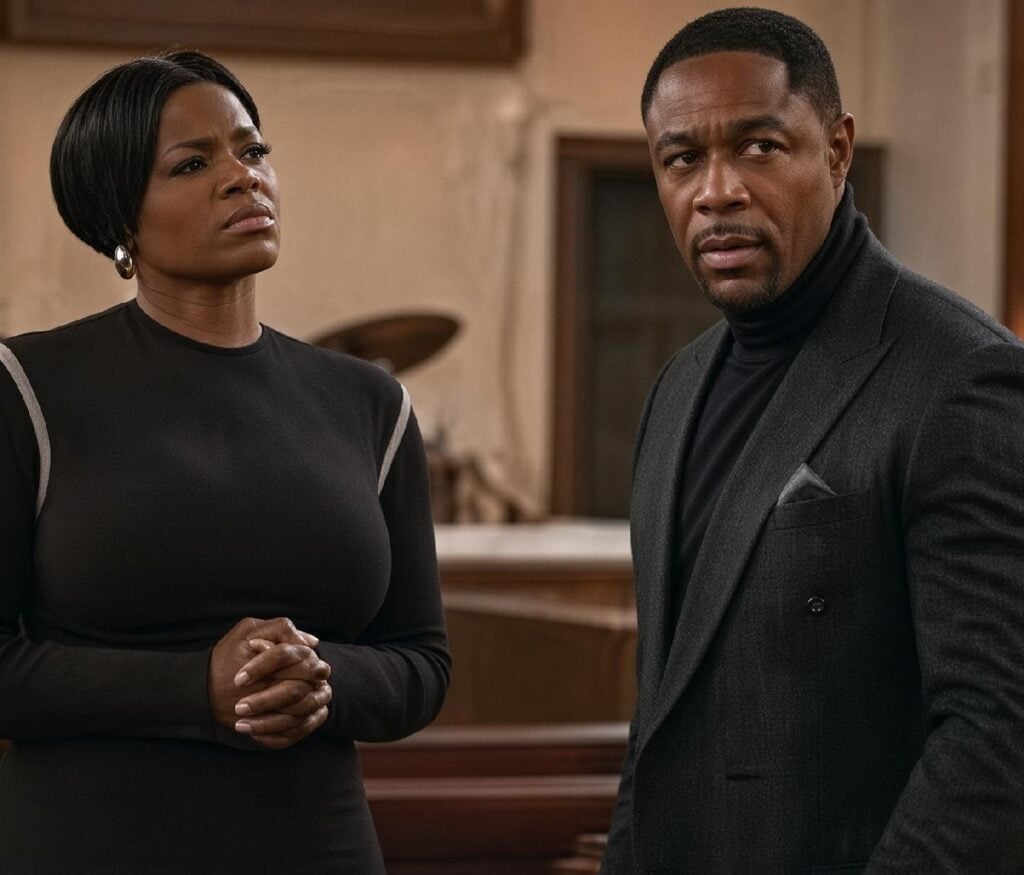 Fantasia and Tank in Tyler Perry's The Gospel of Christmas