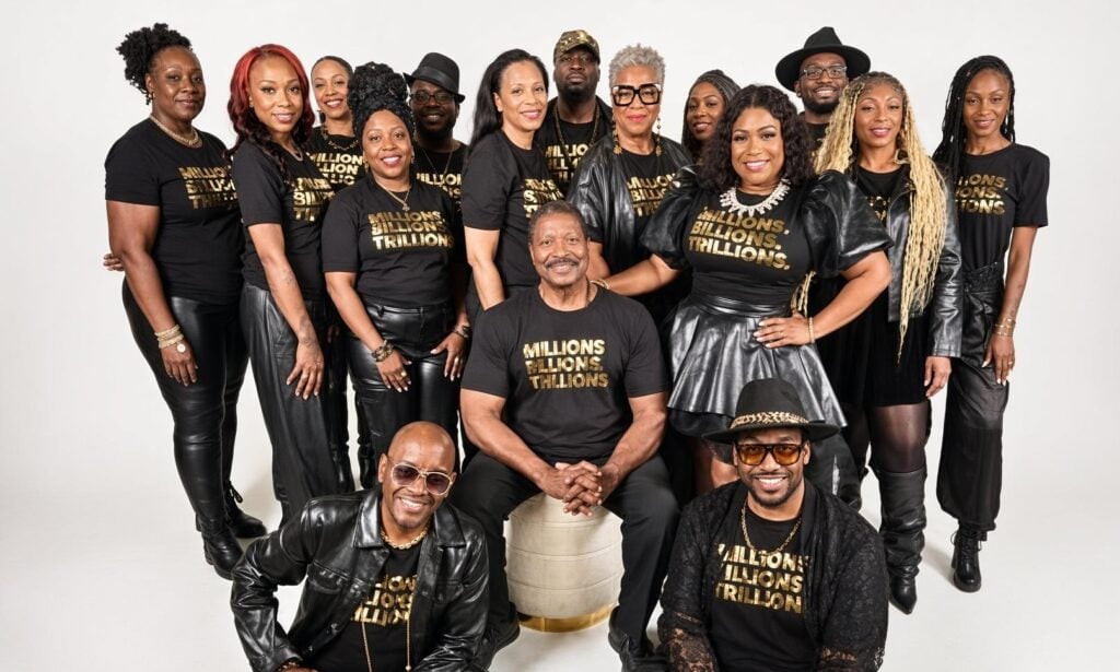 Gary Hines (center) and Sounds of Blackness