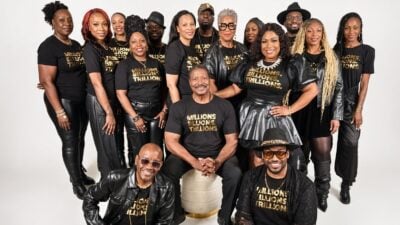 Gary Hines (center) and Sounds of Blackness