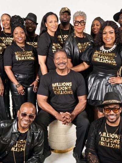 Gary Hines (center) and Sounds of Blackness