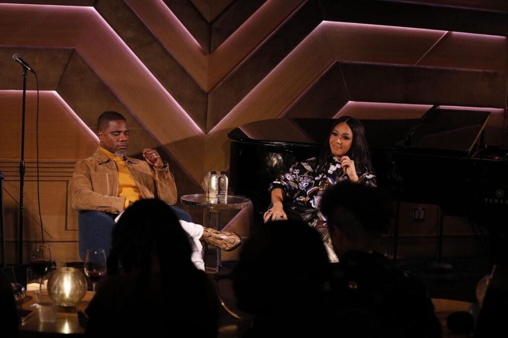 Kirk Franklin and Erica Campbell at Sun Rose