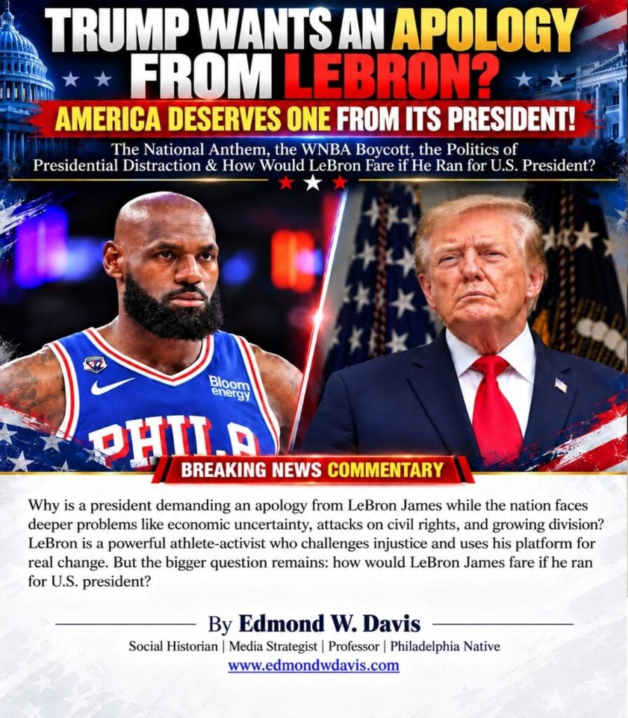 Lebron James and Donald Trump