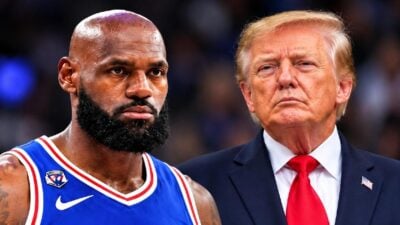 Lebron James and Donald Trump