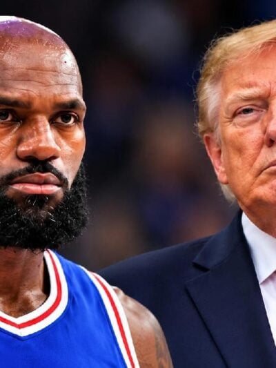 Lebron James and Donald Trump
